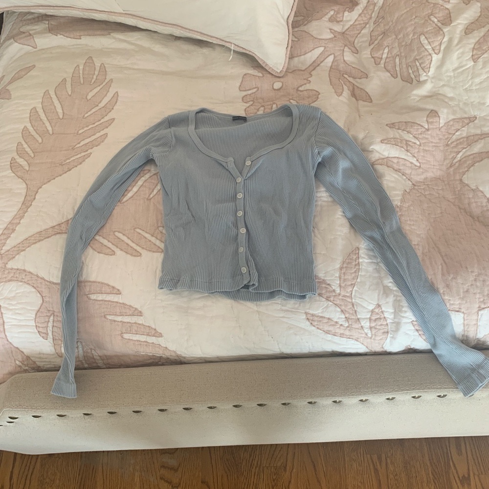 Brandy Melville crop long sleeve